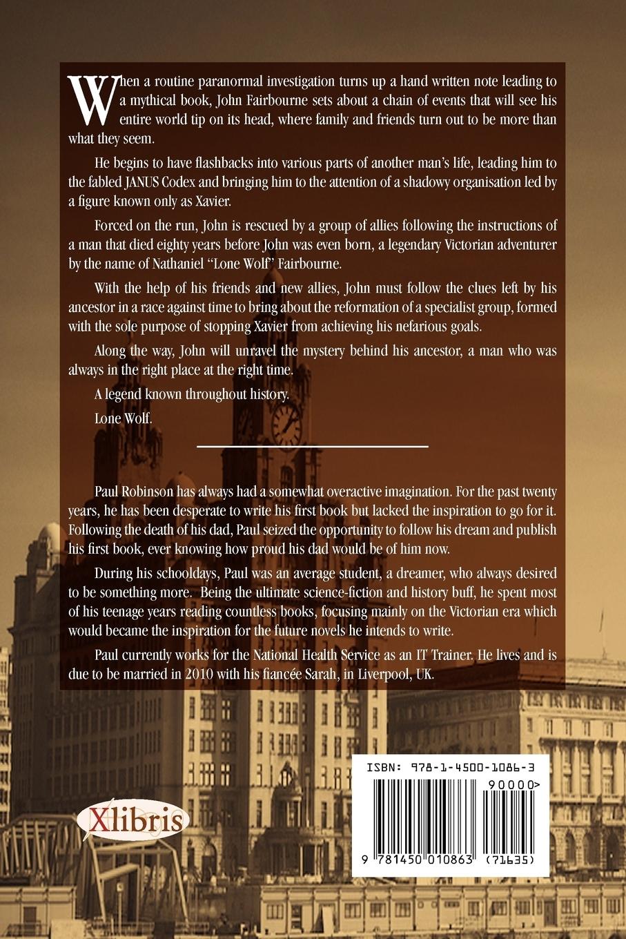 Rückseitencover Lone Wolf the Prophecy