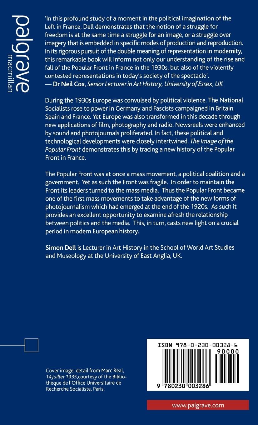 Rückseitencover The Image of the Popular Front