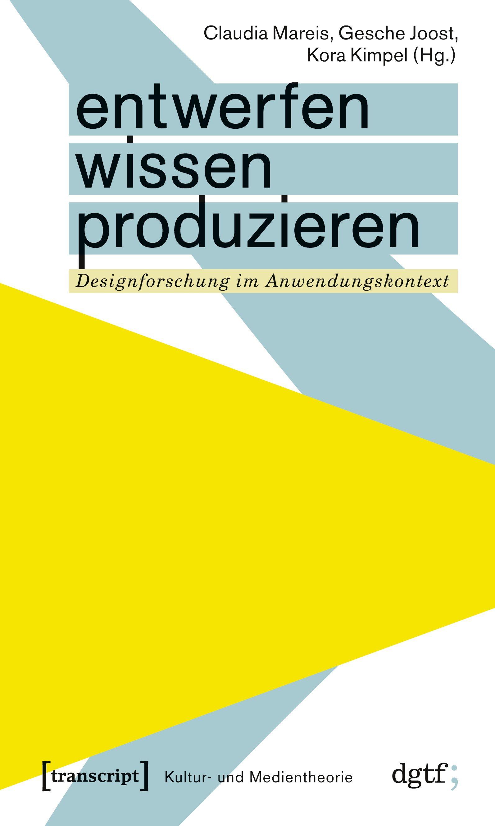 Vorderes Coverbild Entwerfen - Wissen - Produzieren