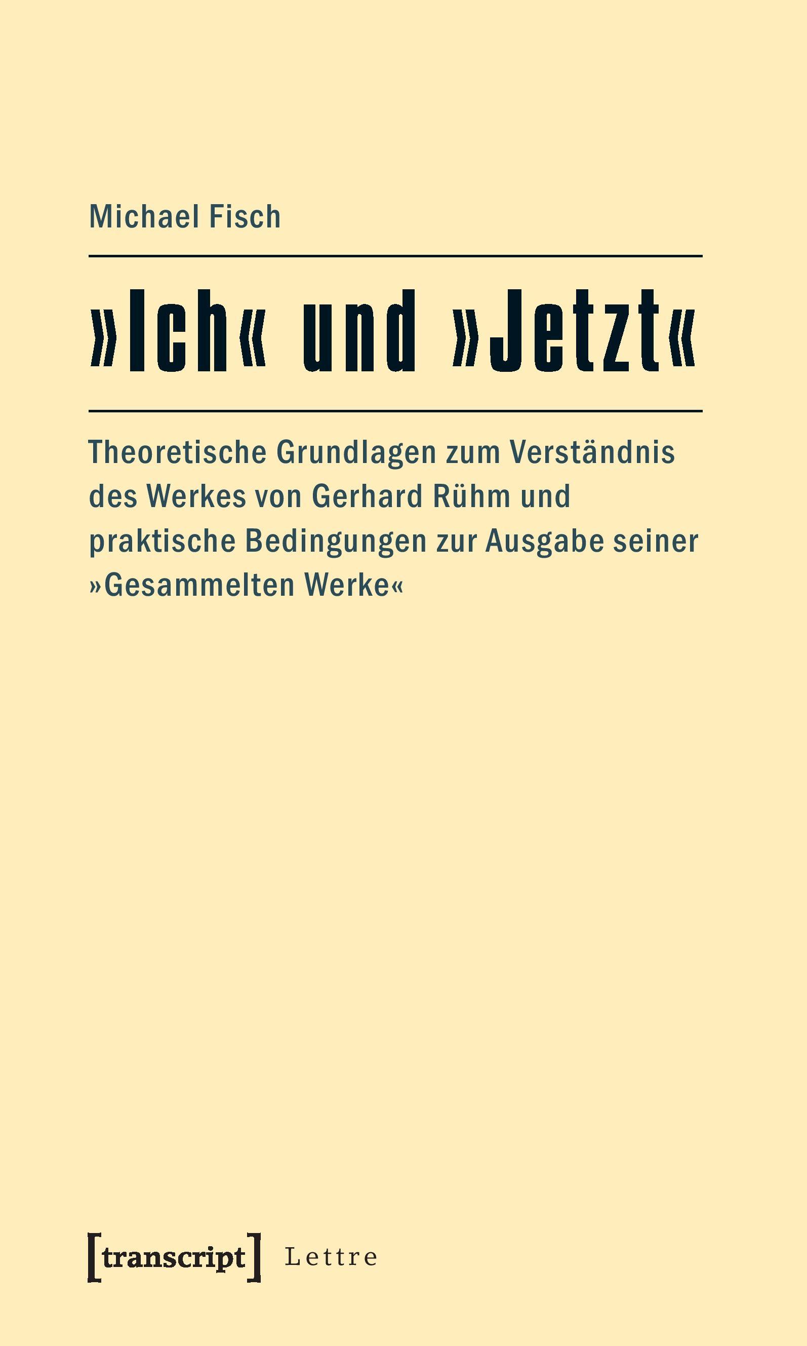 Vorderes Coverbild 'Ich' und 'Jetzt'