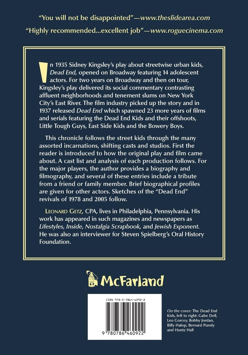 Rückseitencover From Broadway to the Bowery