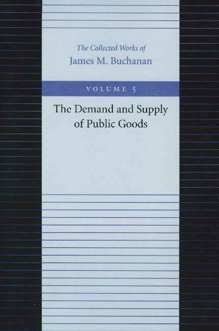 Vorderes Coverbild The Demand and Supply of Public Goods