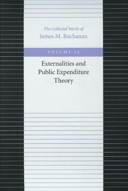 Vorderes Coverbild Externalities and Public Expenditure Theory