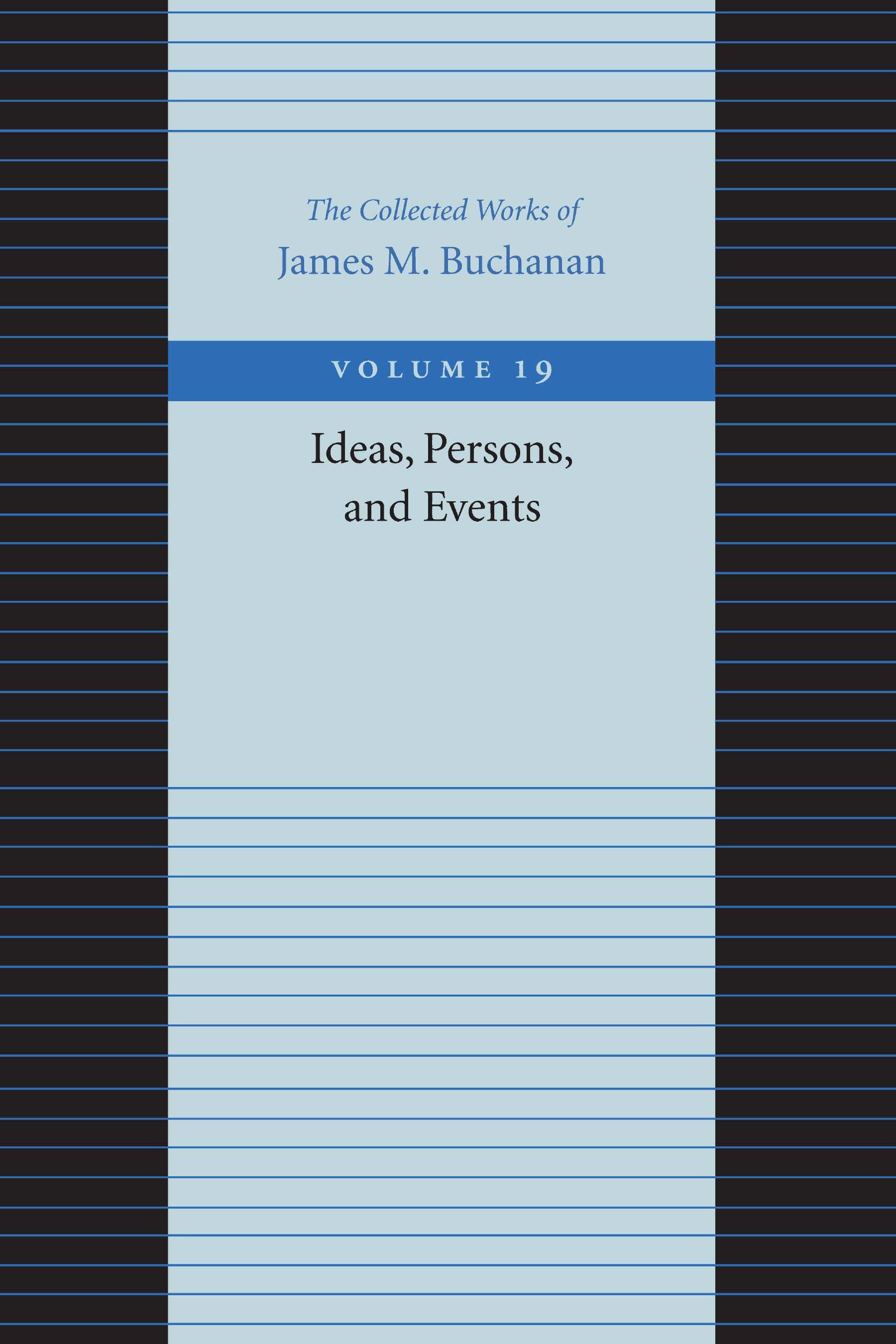 Vorderes Coverbild Ideas, Persons, and Events