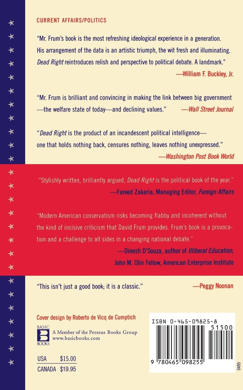 Rückseitencover Dead Right