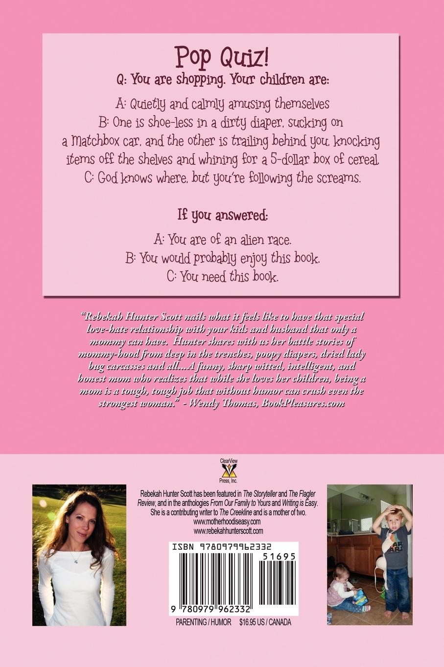 Rückseitencover Motherhood Is Easy