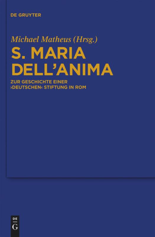 Vorderes Coverbild S. Maria dell'Anima