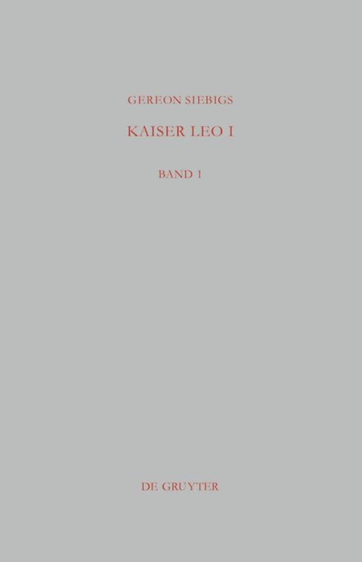 Vorderes Coverbild Kaiser Leo I