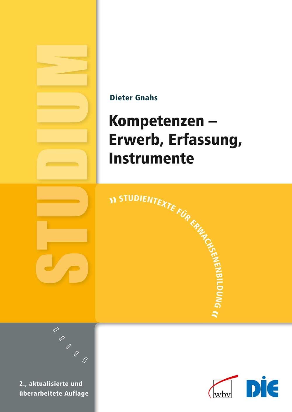 Vorderes Coverbild Kompetenzen - Erwerb, Erfassung, Instrumente