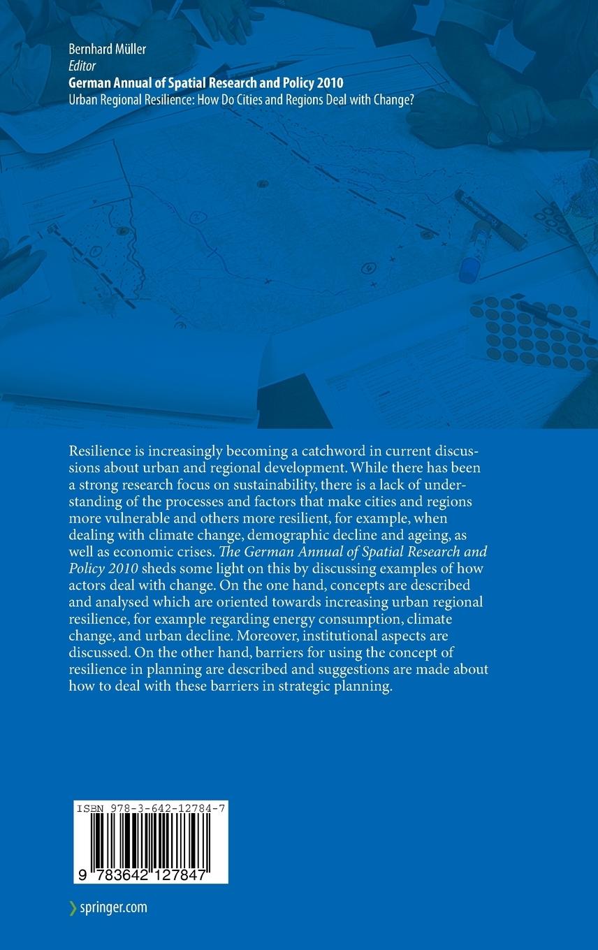Rückseitencover German Annual of Spatial Research and Policy 2010