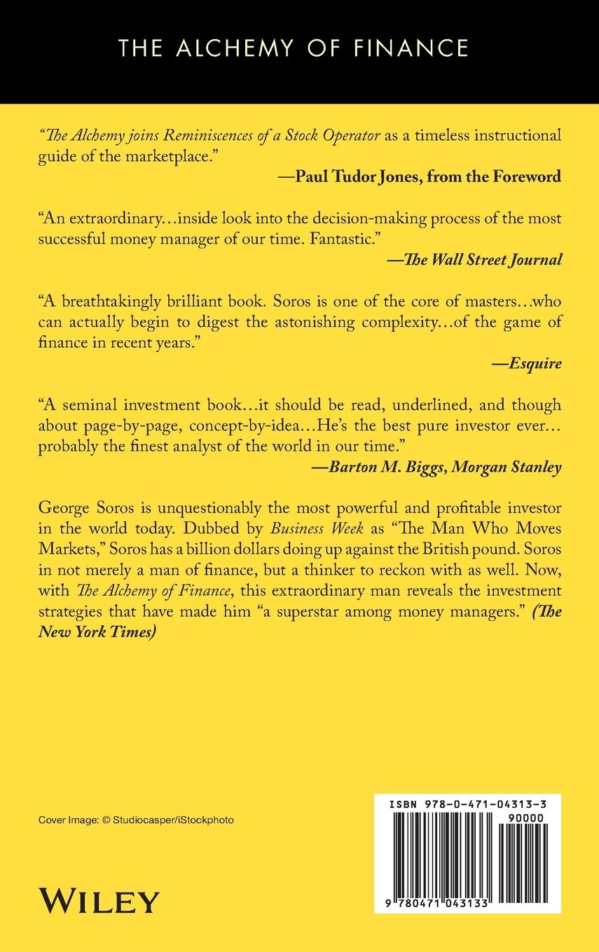 Rückseitencover The Alchemy of Finance