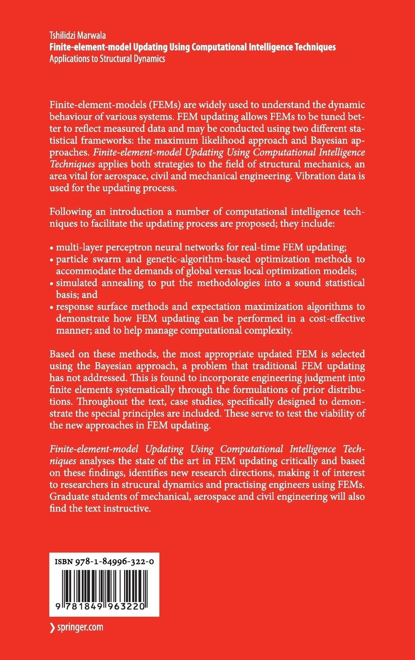 Rückseitencover Finite Element Model Updating Using Computational Intelligence Techniques