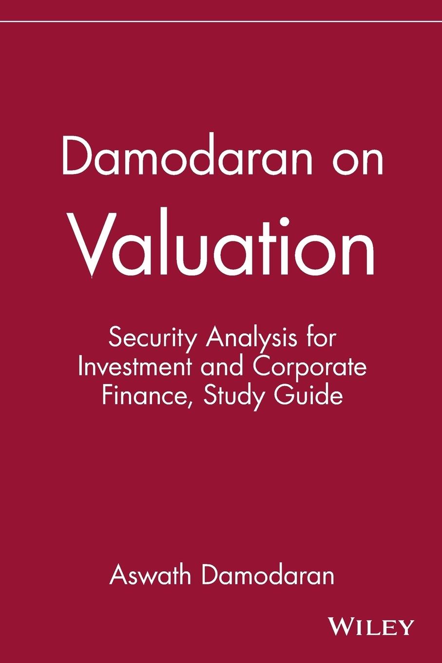 Vorderes Coverbild Damodaran on Valuation, Study Guide