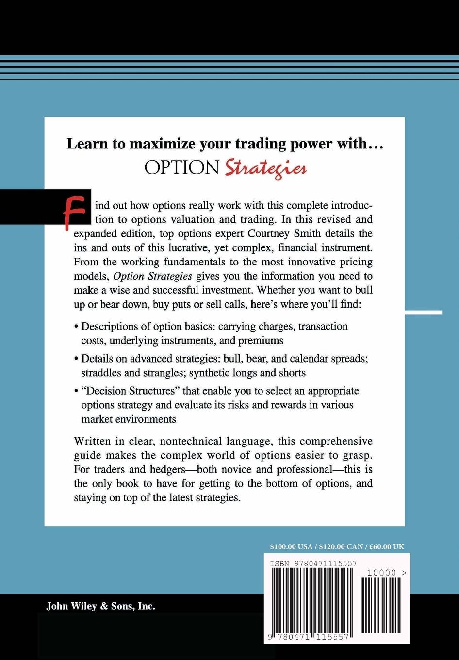 Vorderes Coverbild Option Strategies