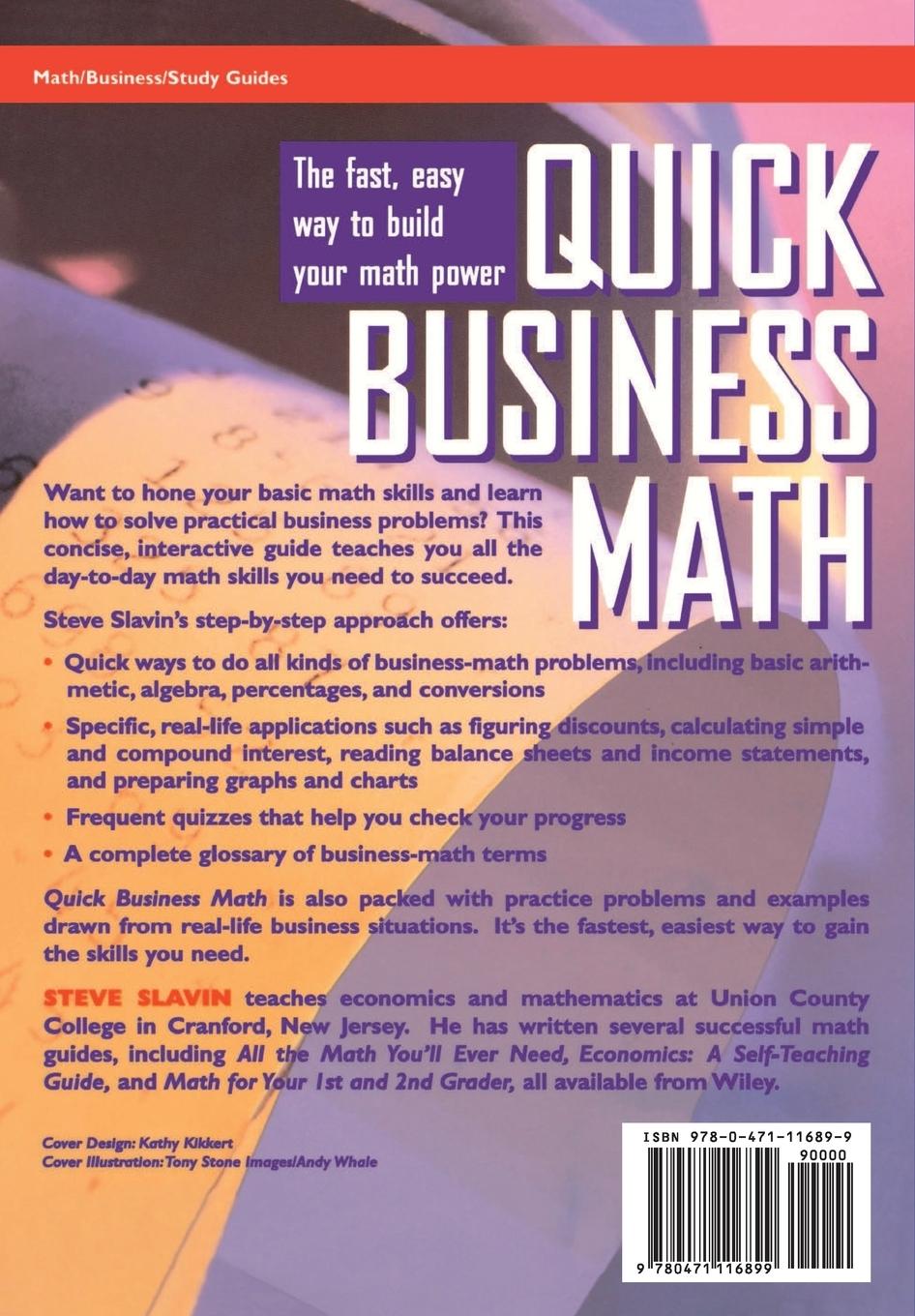 Rückseitencover Quick Business Math