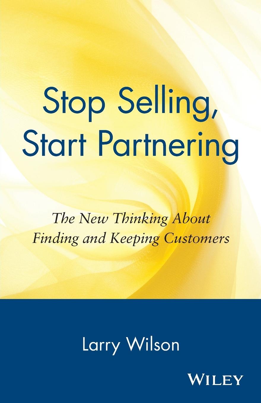 Vorderes Coverbild Stop Selling, Start Partnering