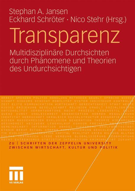 Vorderes Coverbild Transparenz