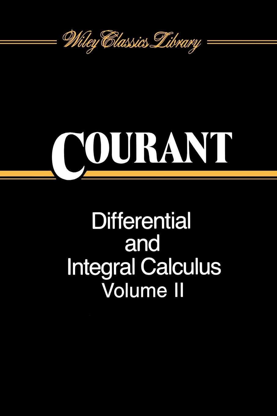 Vorderes Coverbild Differential and Integral Calculus, Volume 2