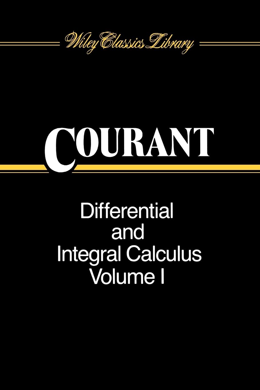 Vorderes Coverbild Differential and Integral Calculus, Volume 1
