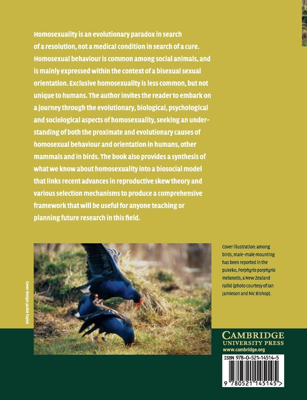 Rückseitencover Animal Homosexuality