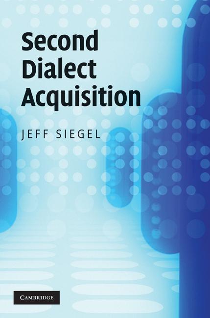 Vorderes Coverbild Second Dialect Acquisition