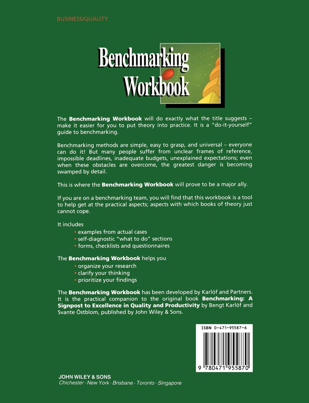 Rückseitencover Benchmarking Workbook