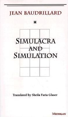 Vorderes Coverbild Simulacra and Simulation
