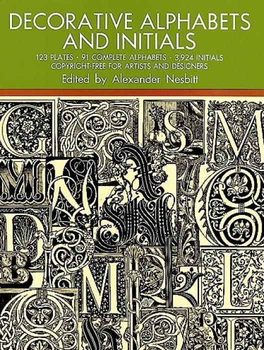 Vorderes Coverbild Decorative Alphabets and Initials