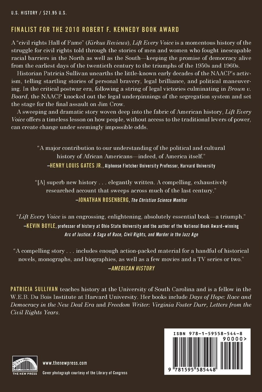 Rückseitencover Lift Every Voice