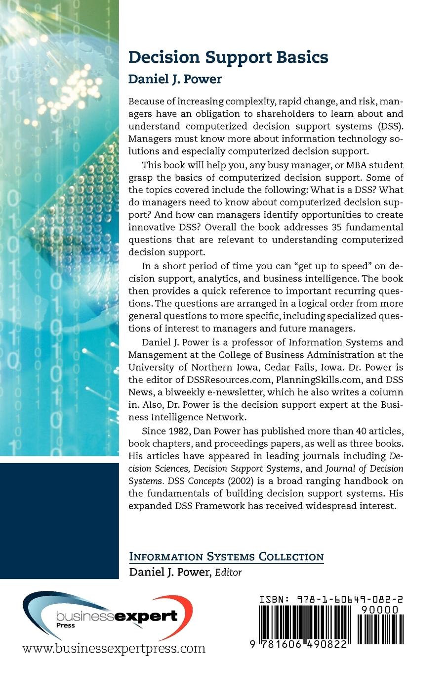 Rückseitencover Decision Support Basics