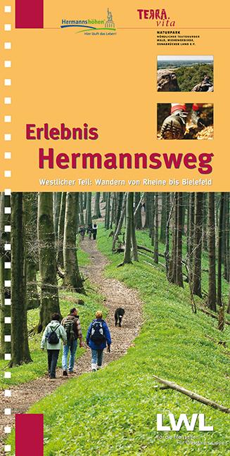Vorderes Coverbild Erlebnis Hermannsweg - Westlicher Teil