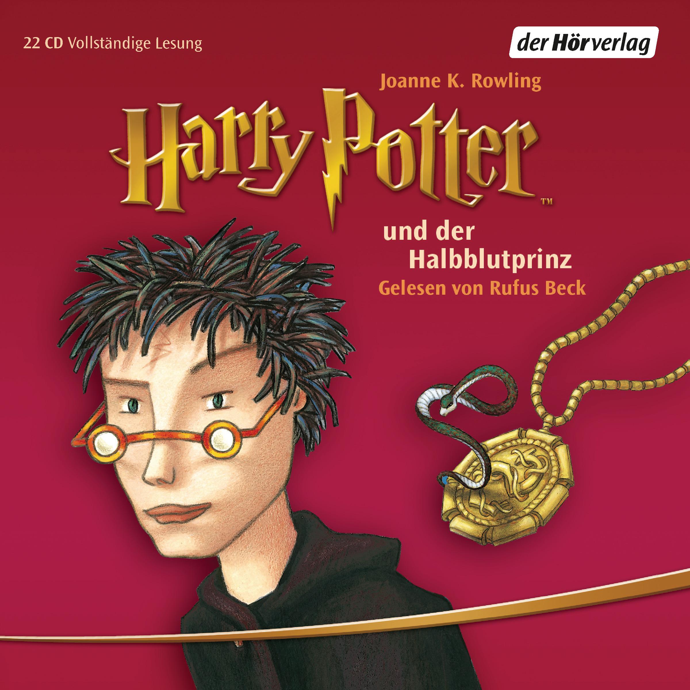 Vorderes Coverbild Harry Potter 6 und der Halbblutprinz