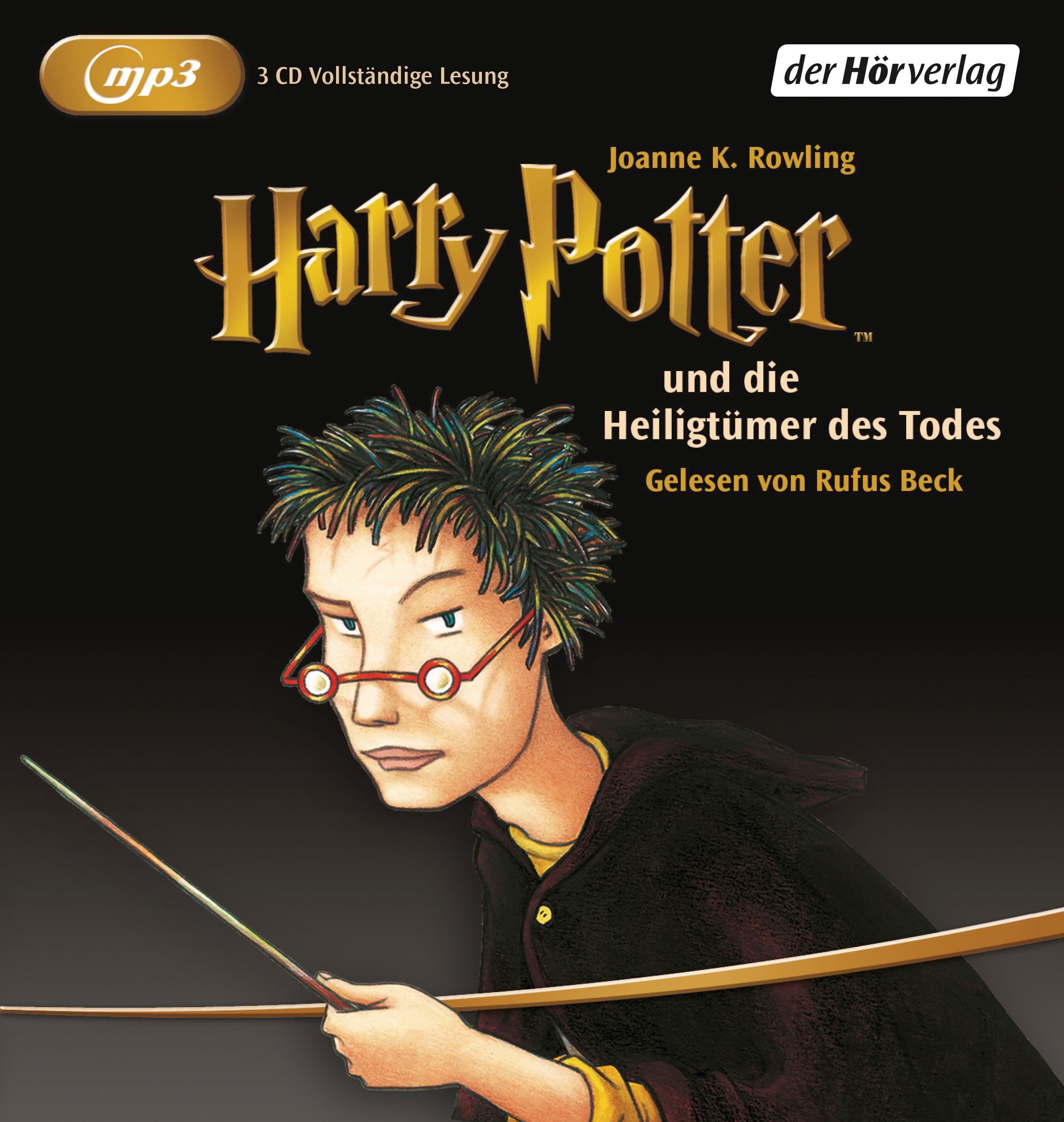 Vorderes Coverbild Harry Potter 7 und die Heiligtümer des Todes