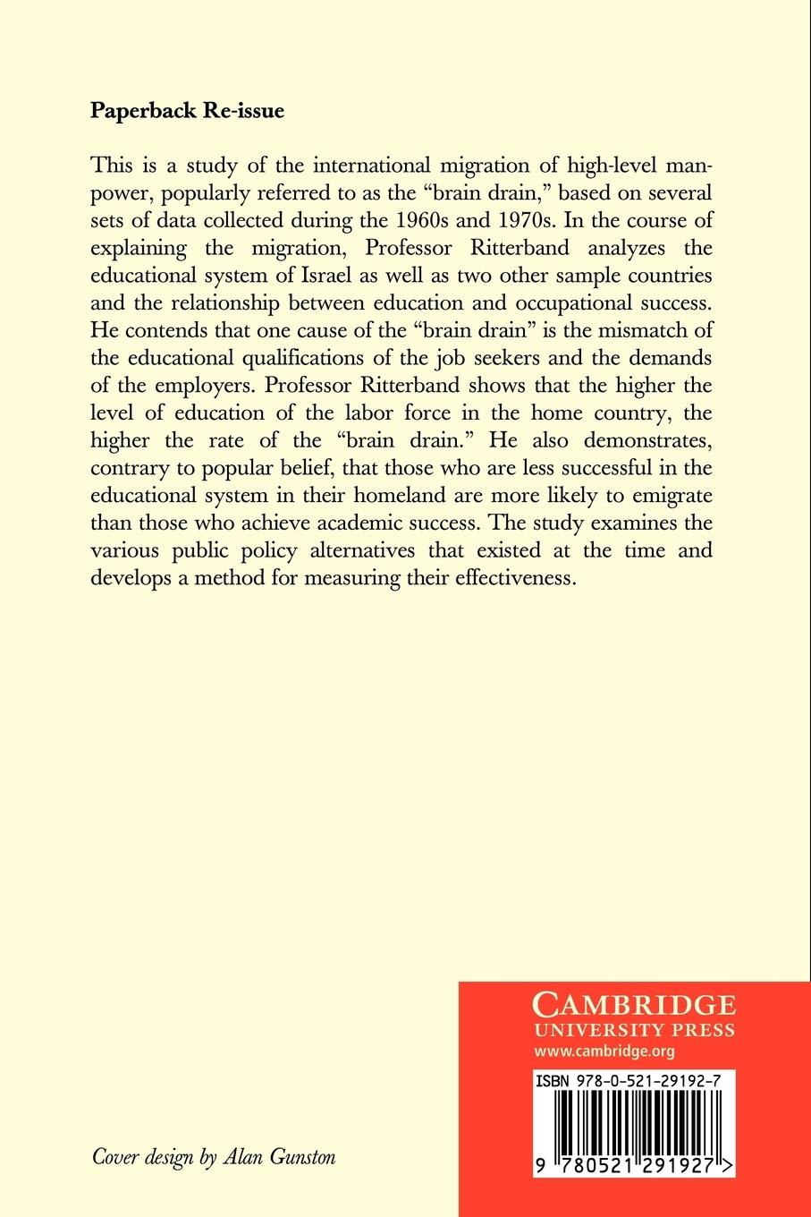 Rückseitencover Education, Employment and Migration