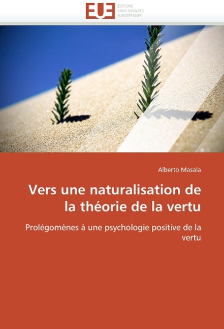 Vorderes Coverbild Vers une naturalisation de la théorie de la vertu