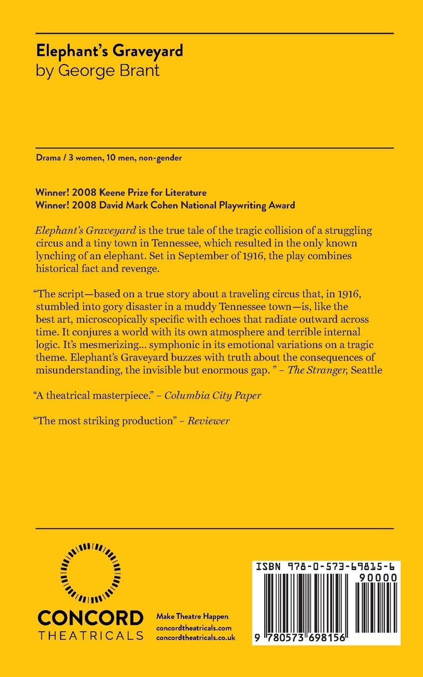 Rückseitencover Elephant's Graveyard