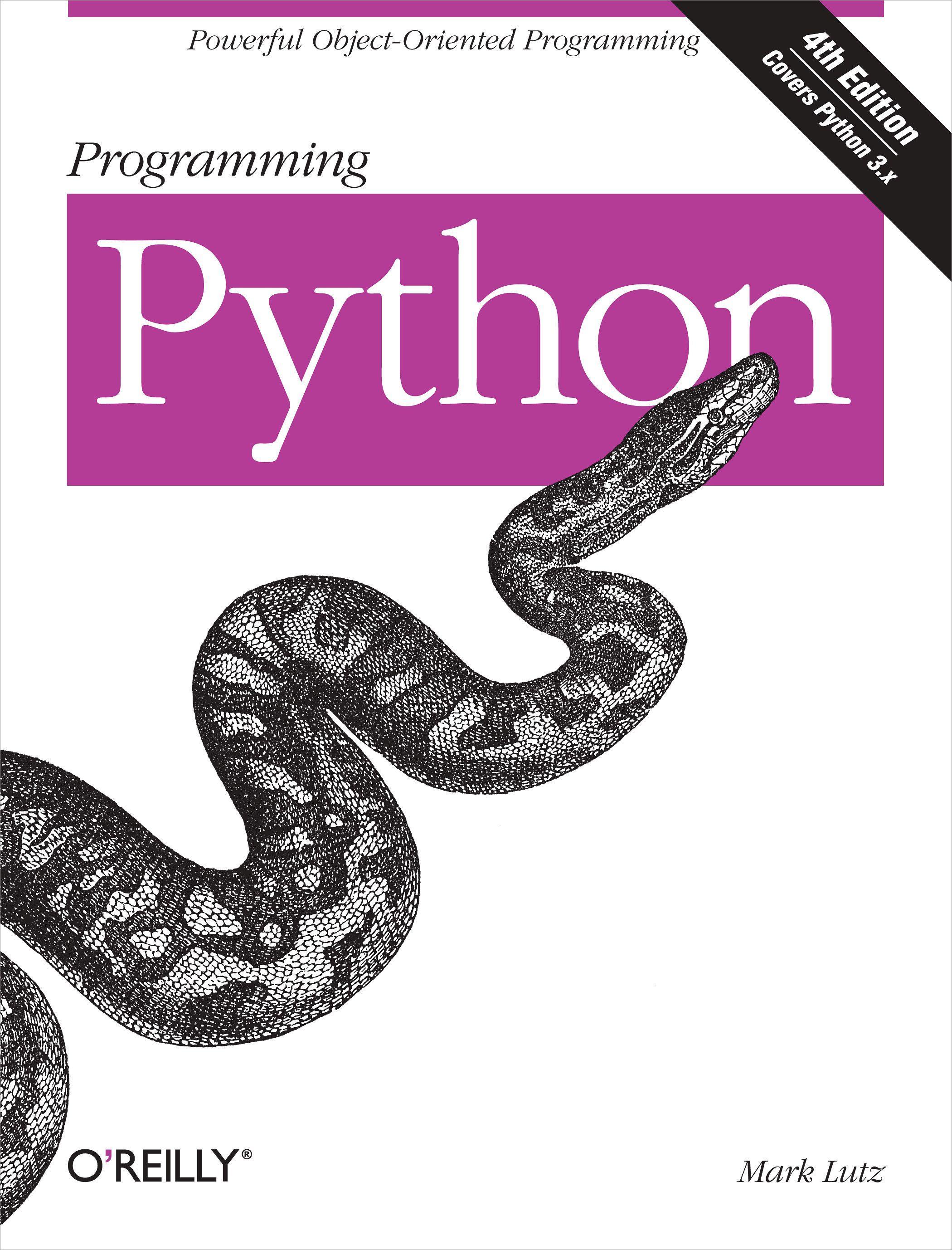 Vorderes Coverbild Programming Python