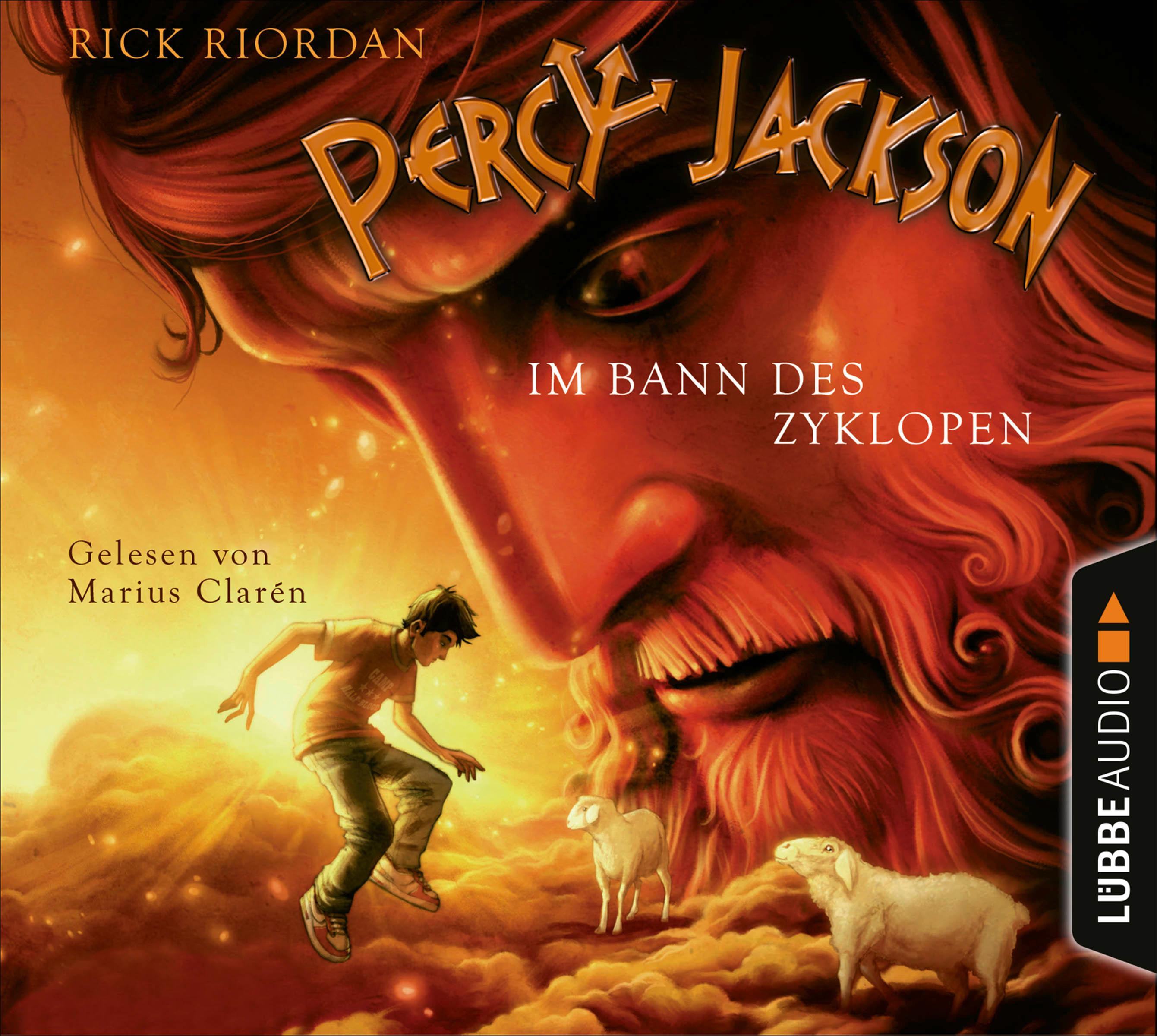 Vorderes Coverbild Percy Jackson 02. Im Bann des Zyklopen