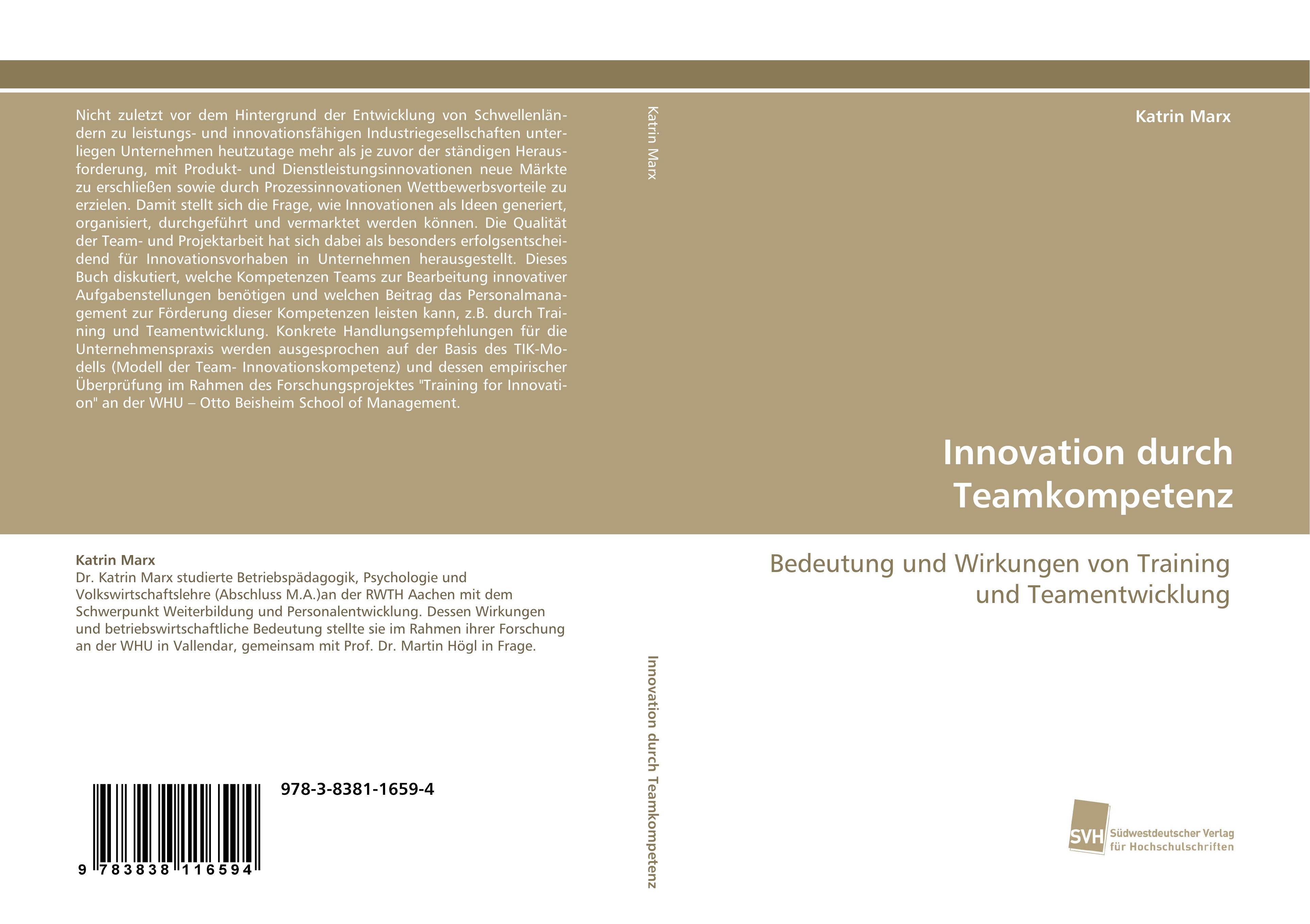 Vorderes Coverbild Innovation durch Teamkompetenz