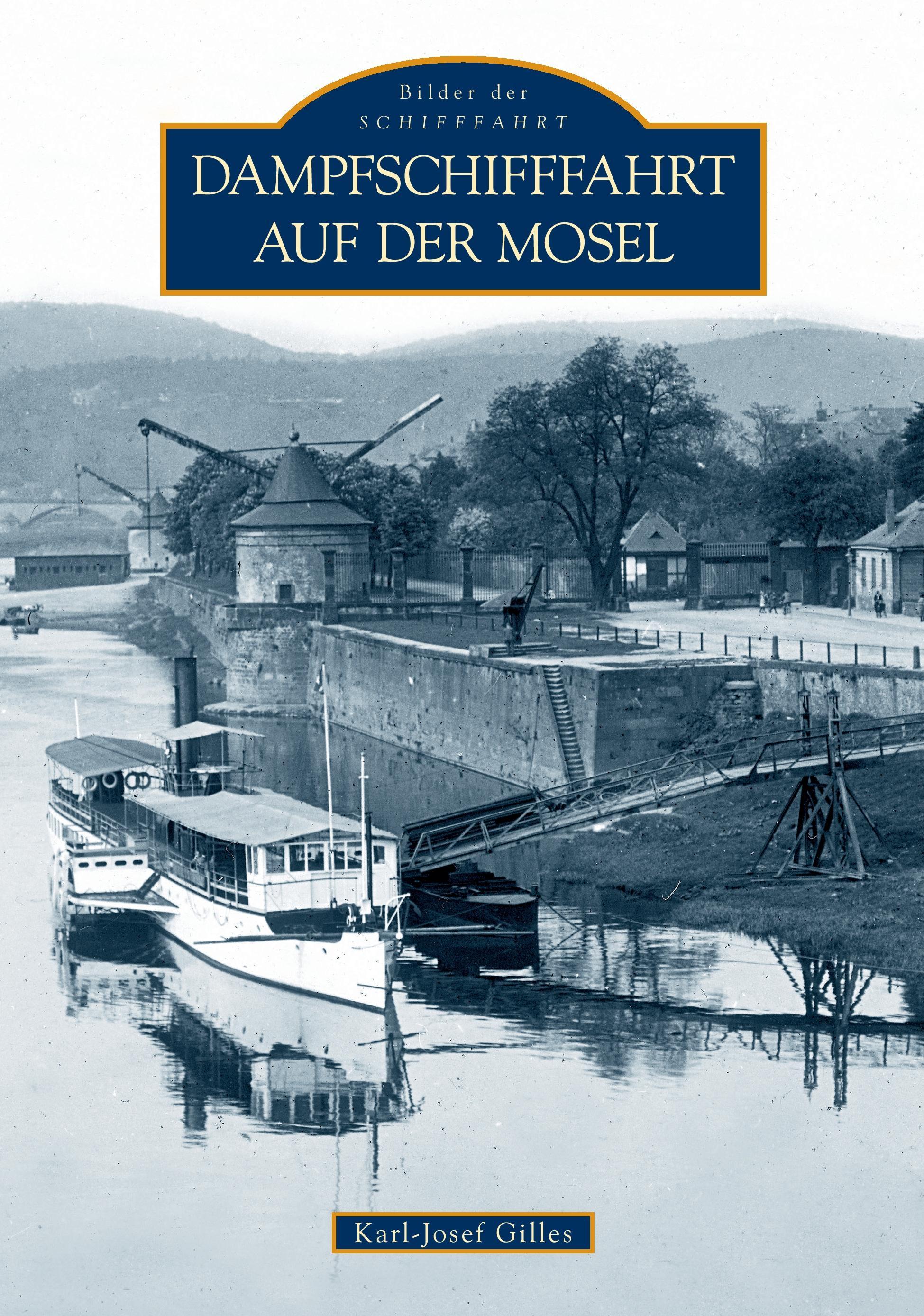 Vorderes Coverbild Dampfschifffahrt auf der Mosel