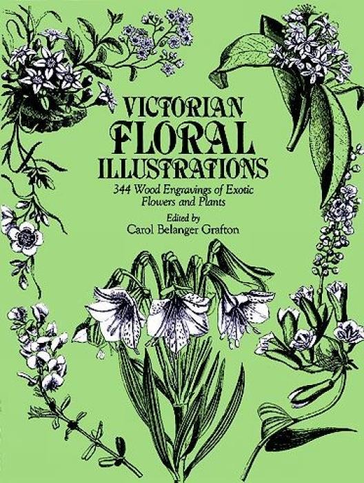 Vorderes Coverbild Victorian Floral Illustrations