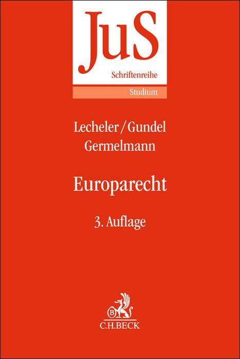 Vorderes Coverbild Europarecht