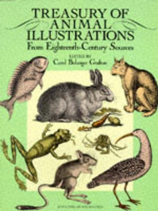 Vorderes Coverbild Treasury of Animal Illustrations from Eighteenth Century Sources
