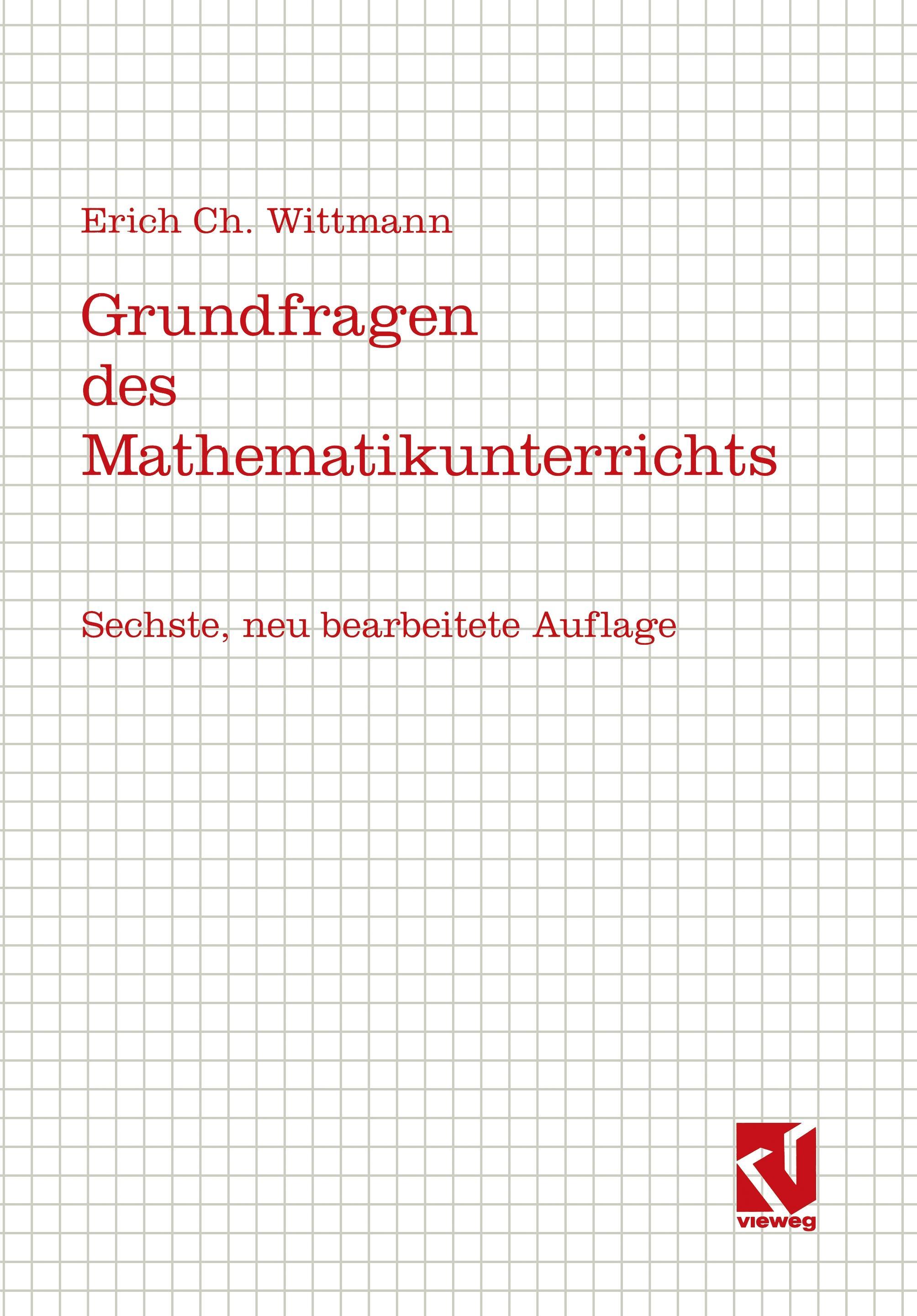 Vorderes Coverbild Grundfragen des Mathematikunterrichts