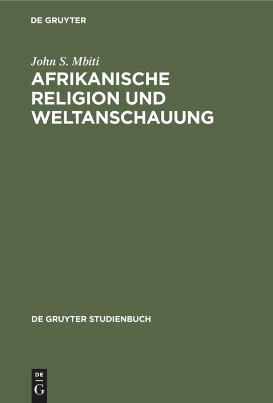 Vorderes Coverbild Afrikanische Religion und Weltanschauung