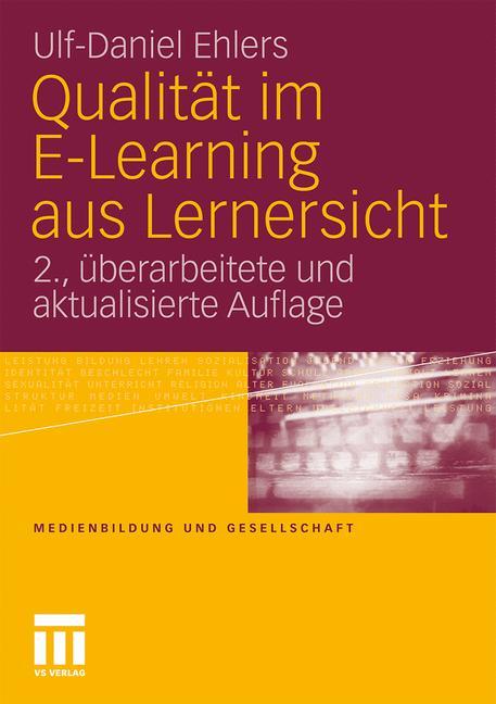 Vorderes Coverbild Qualität im E-Learning aus Lernersicht