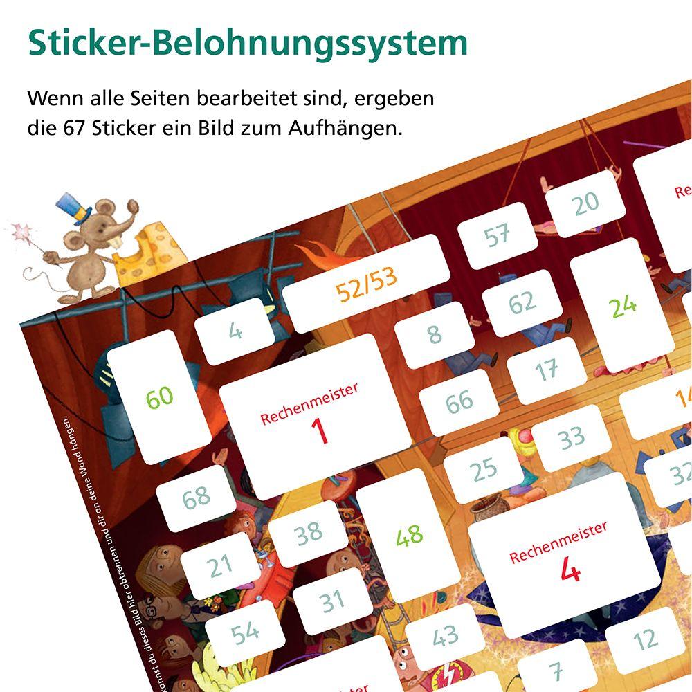 Beispielinhalt (Bild) Das Übungsheft 4. Mathe. Neubearbeitung