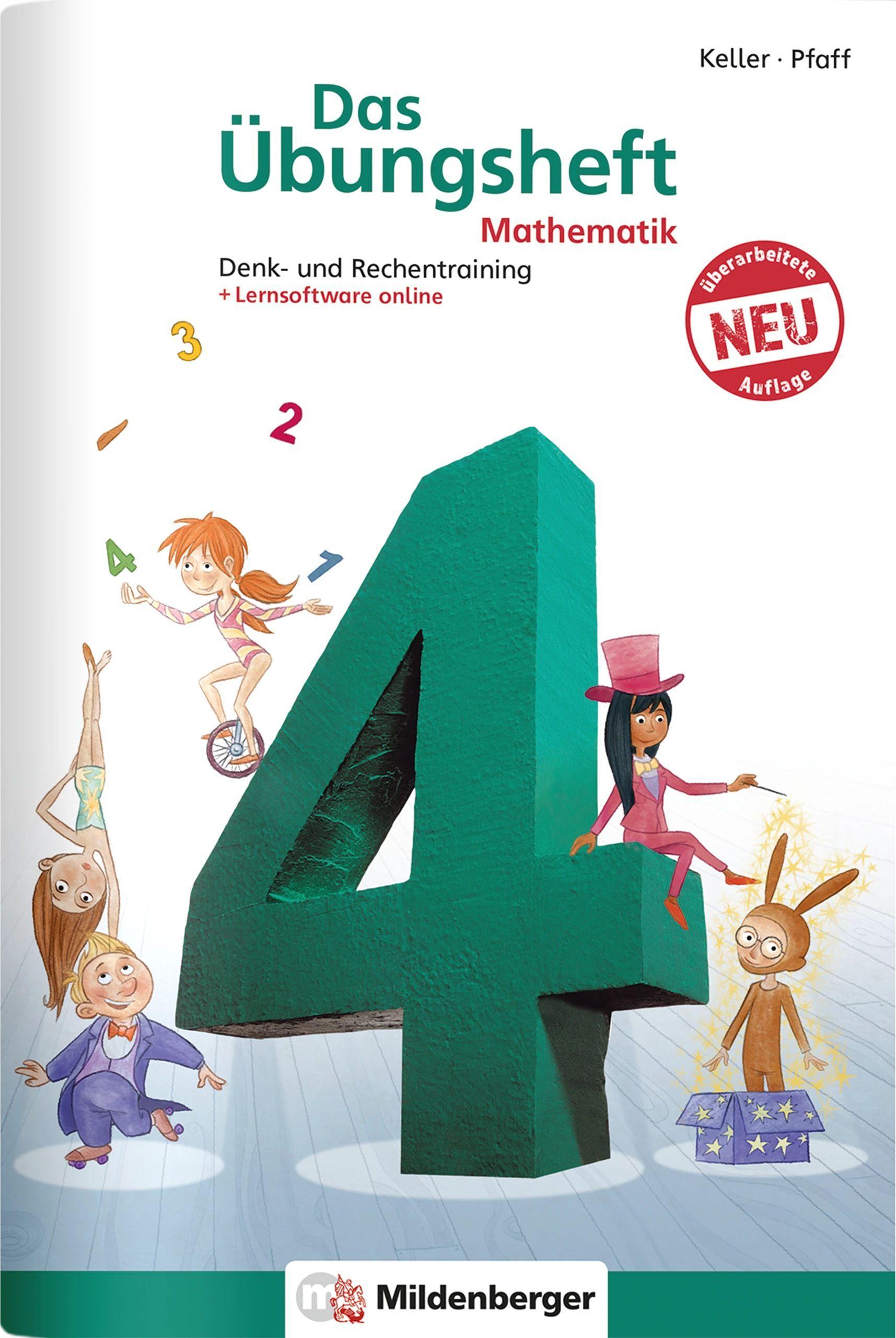 Vorderes Coverbild Das Übungsheft 4. Mathe. Neubearbeitung