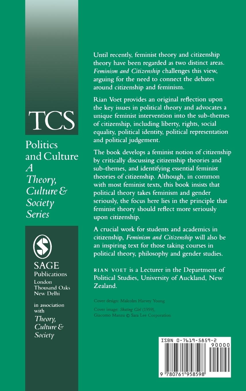 Rückseitencover Feminism and Citizenship