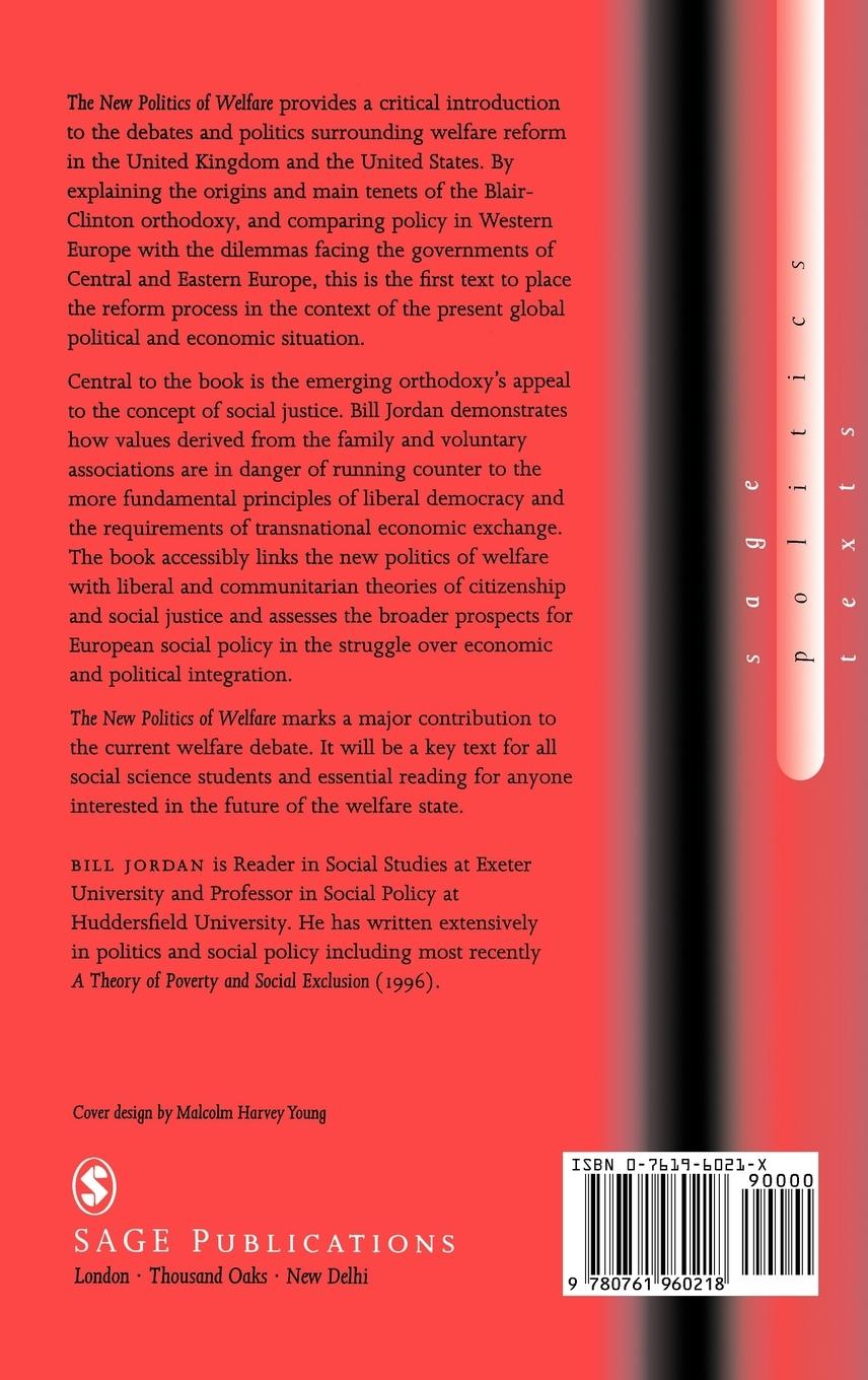 Rückseitencover The New Politics of Welfare